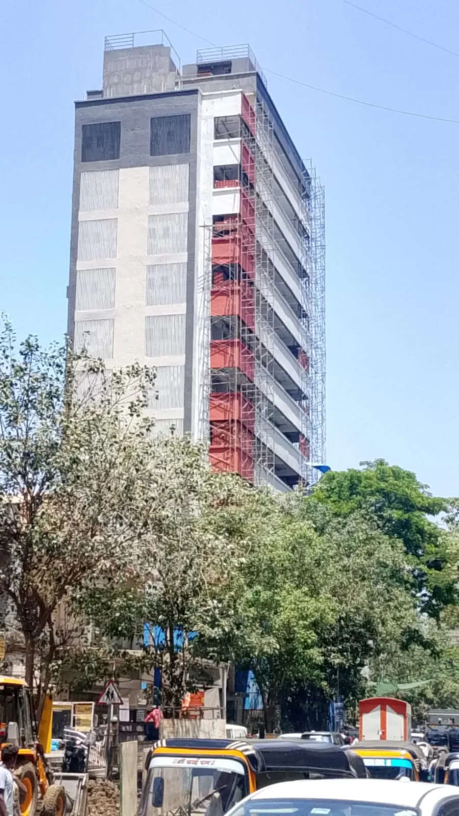 Satra Park Borivali UPVC fins elevation